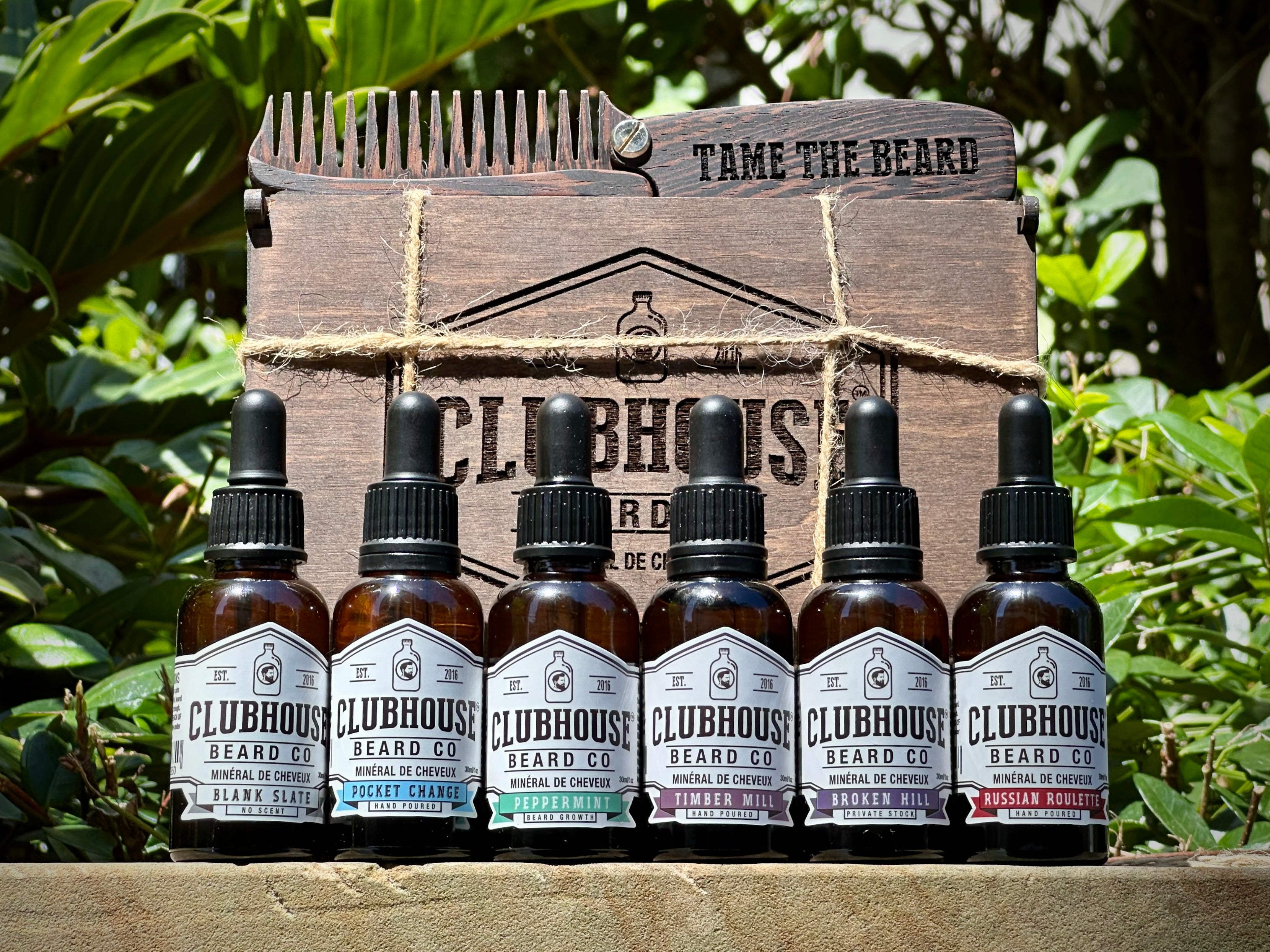 Natural Beard Oil - Minéral De Cheveux