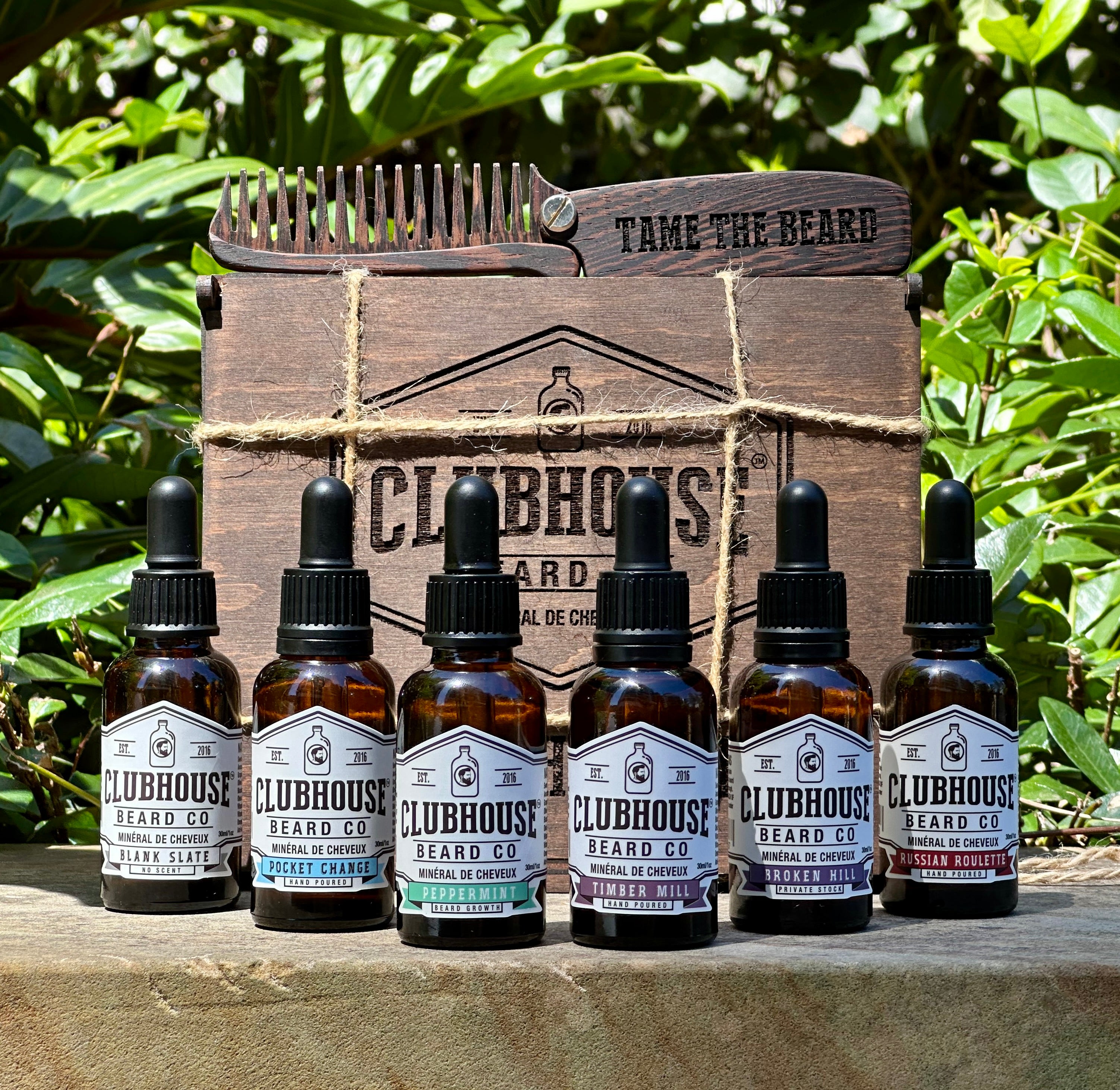 Natural Beard Oil - Minéral De Cheveux