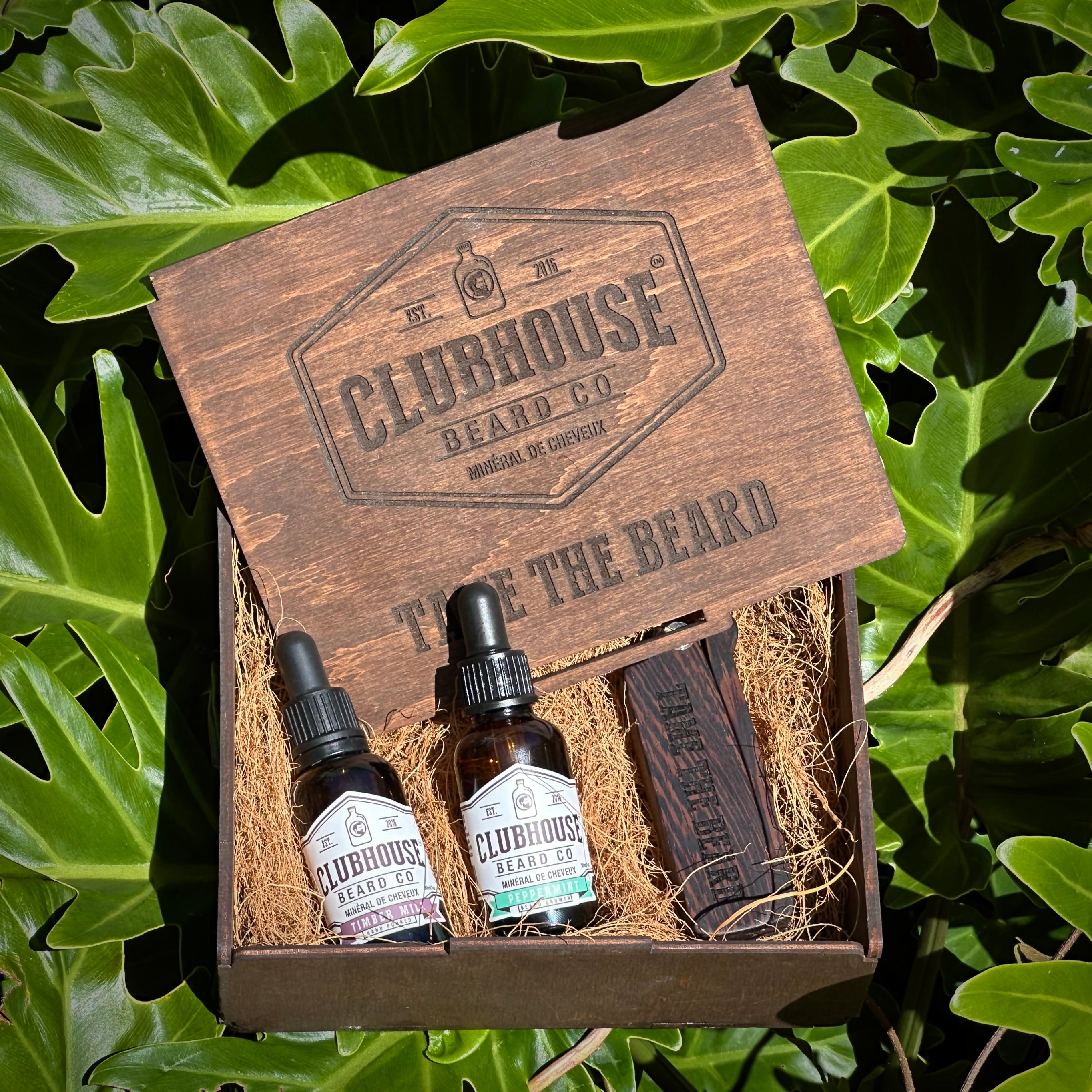 Natural Beard Oil - Minéral De Cheveux