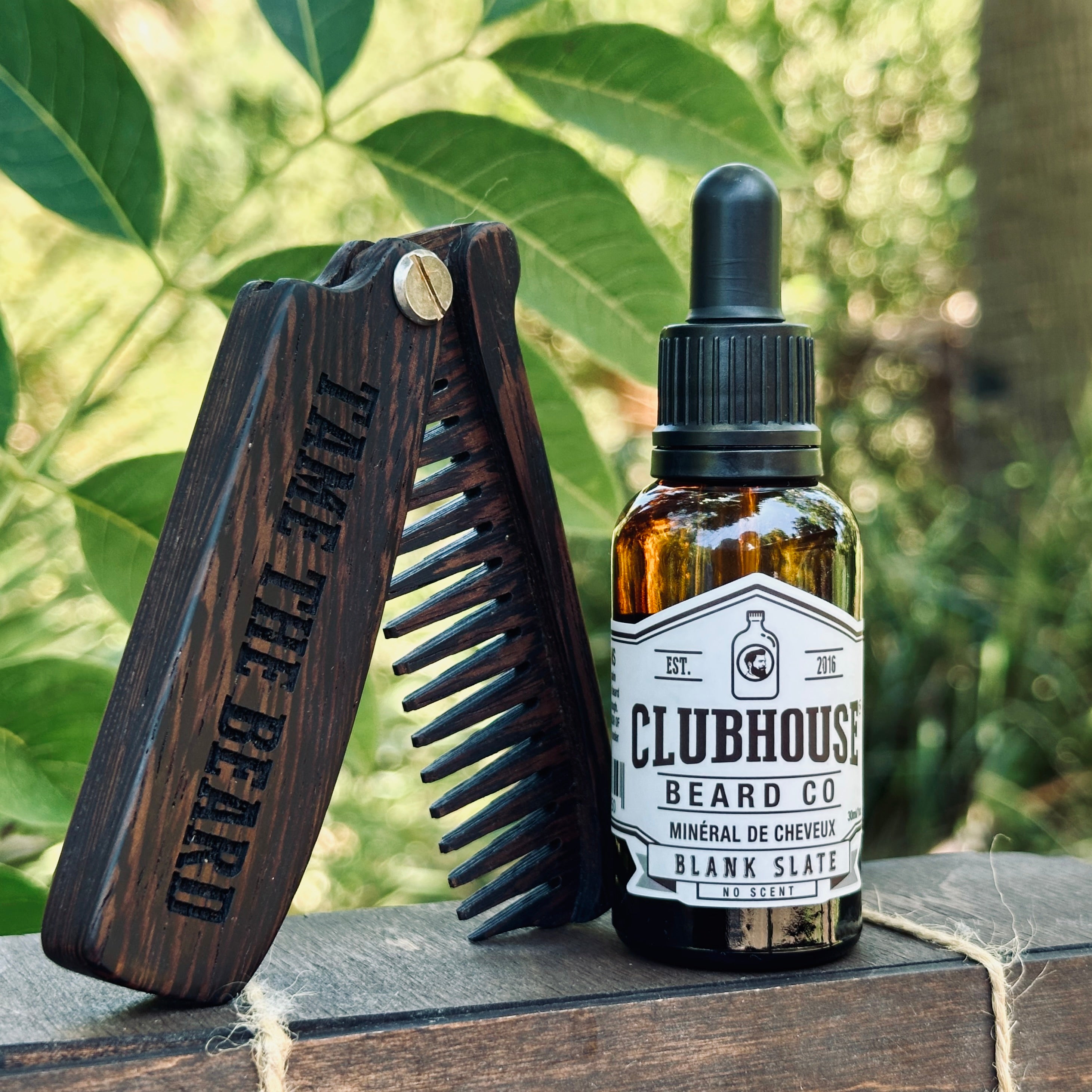 Natural Beard Oil - Minéral De Cheveux