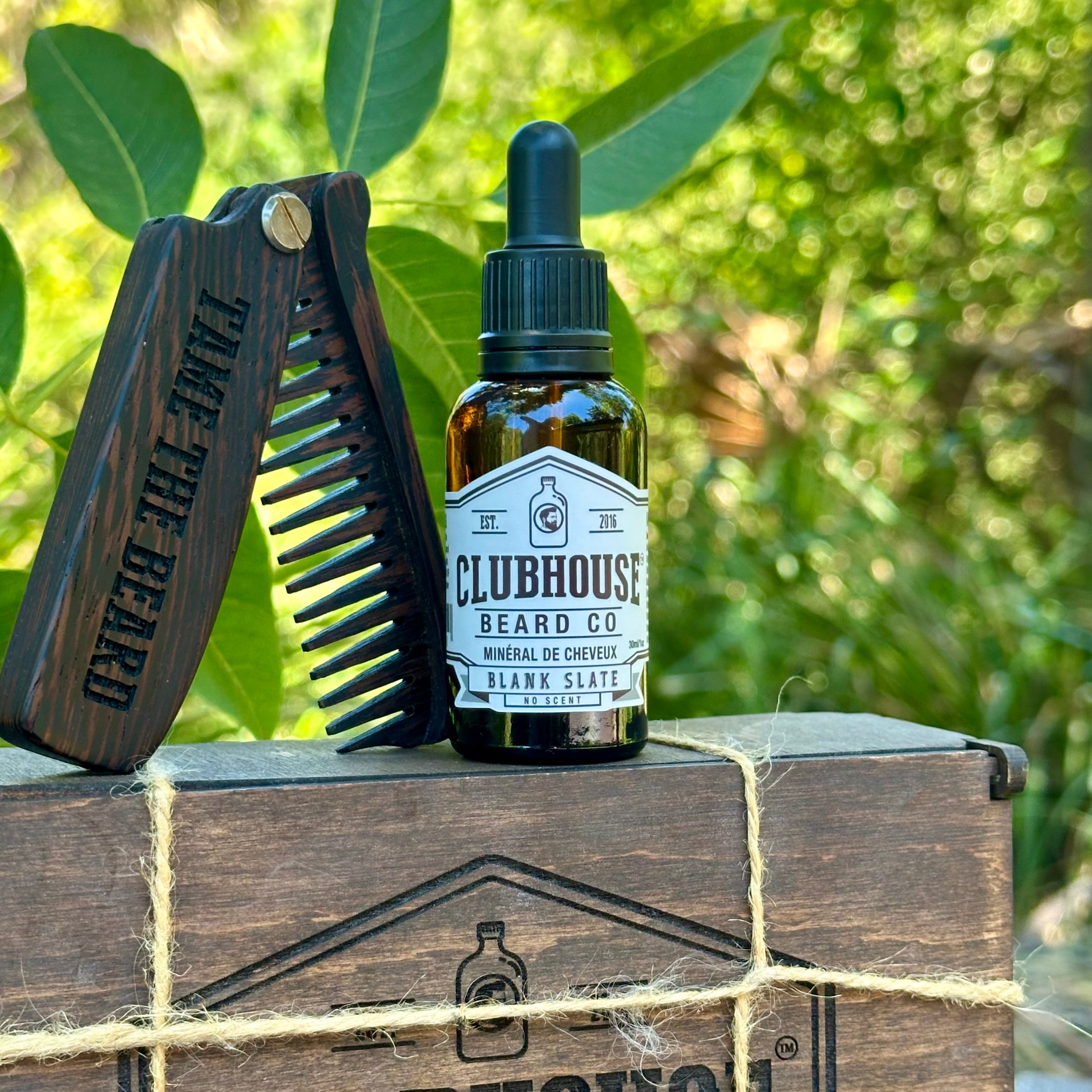 Natural Beard Oil - Minéral De Cheveux