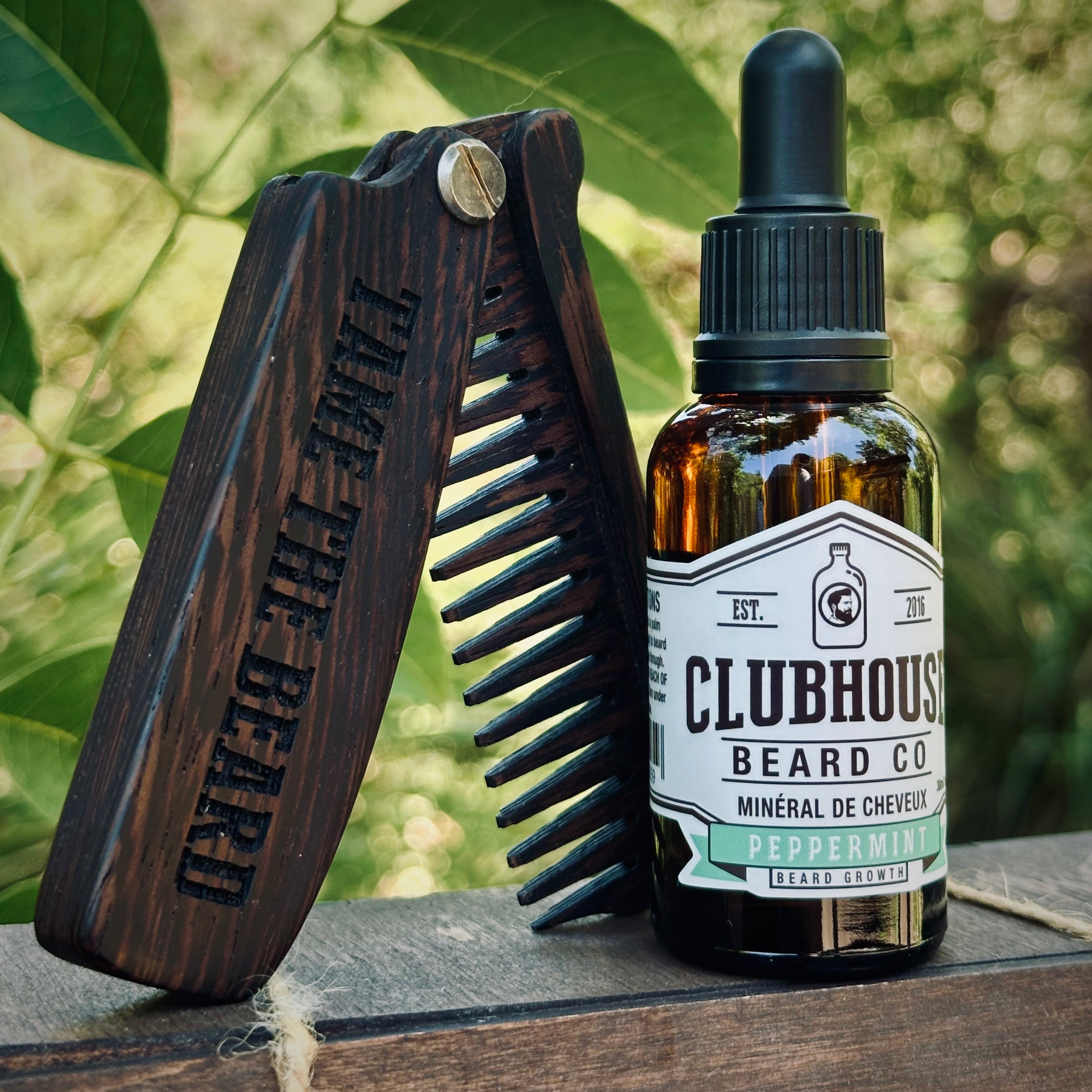 Natural Beard Oil - Minéral De Cheveux