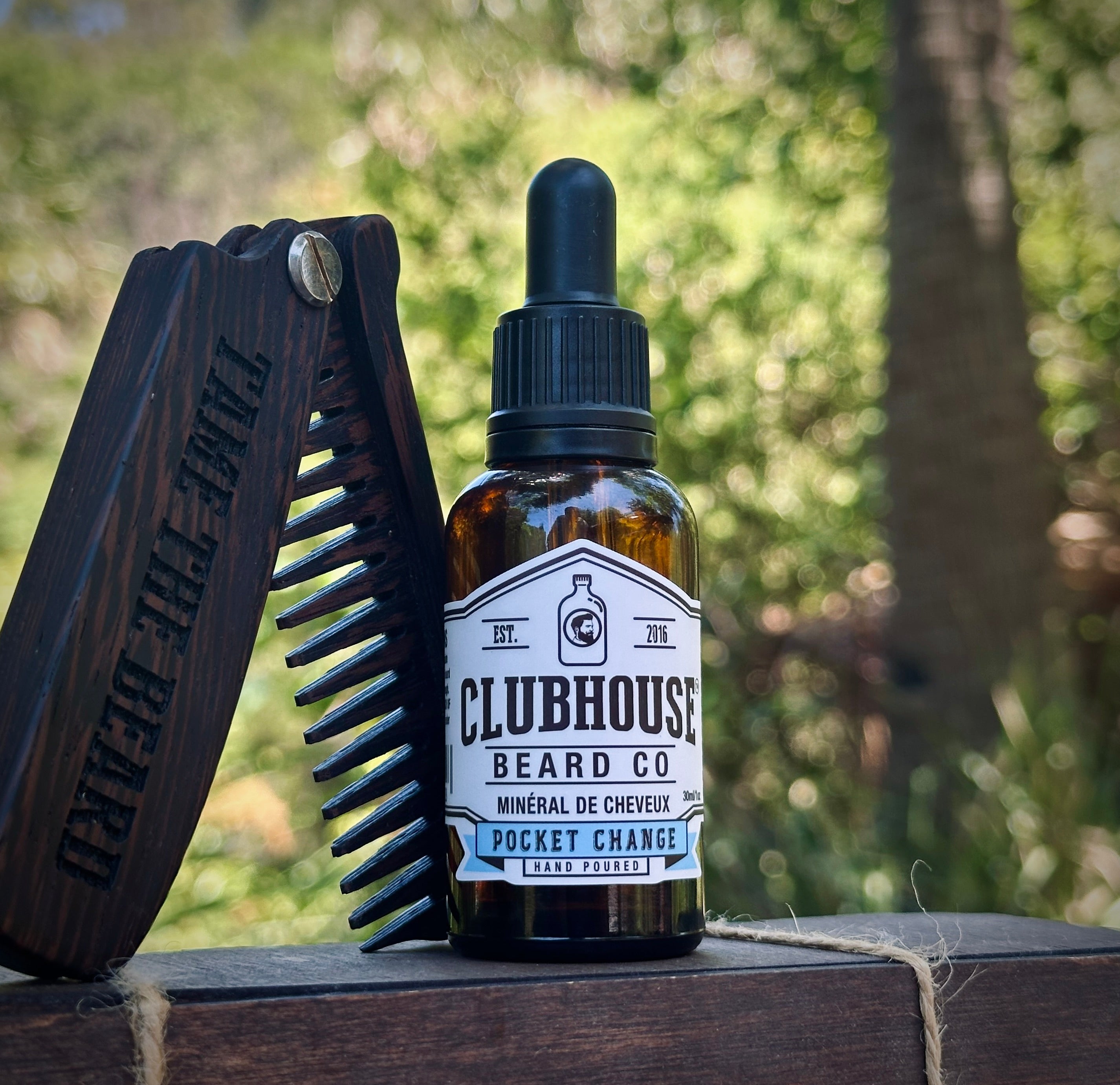 Natural Beard Oil - Minéral De Cheveux