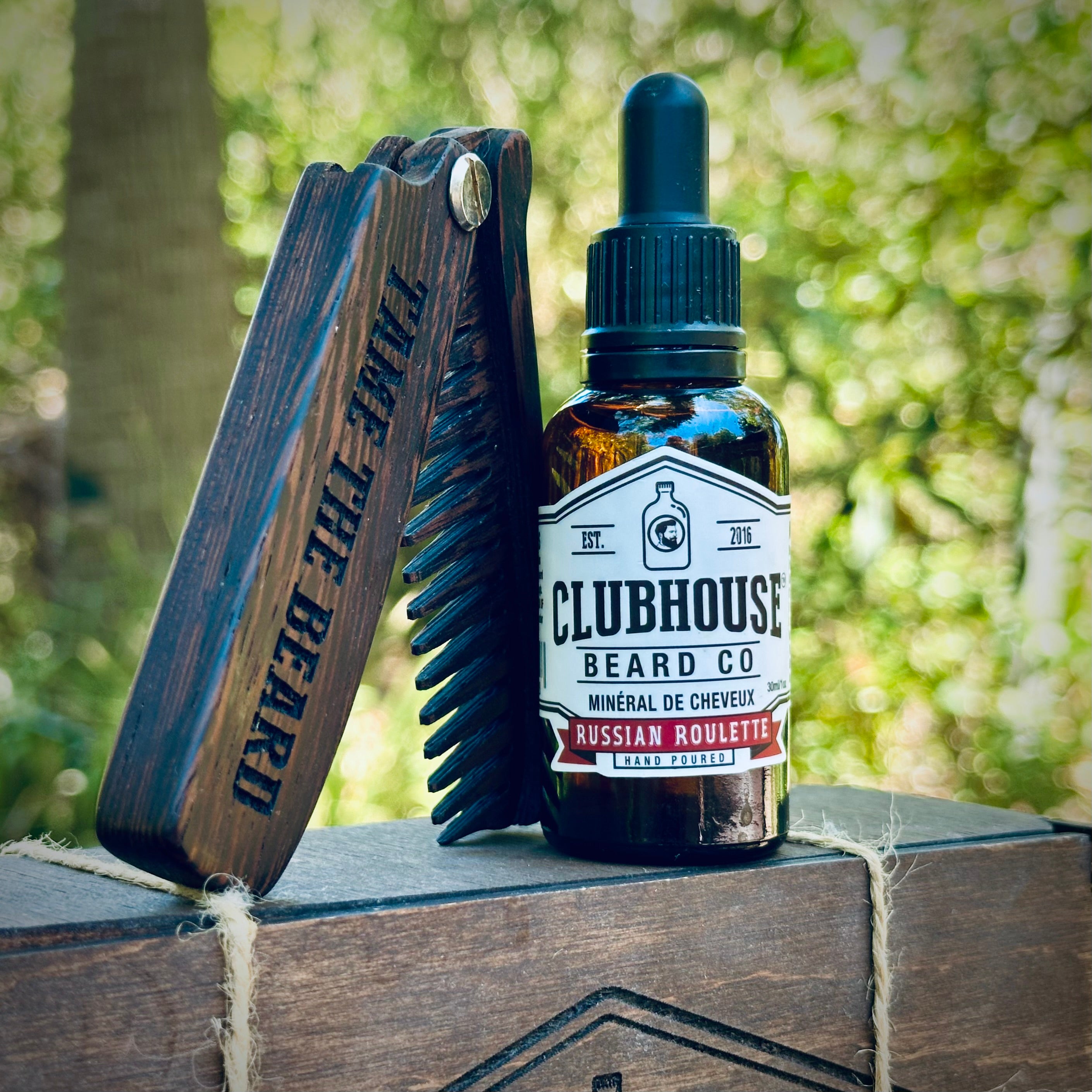 Natural Beard Oil - Minéral De Cheveux