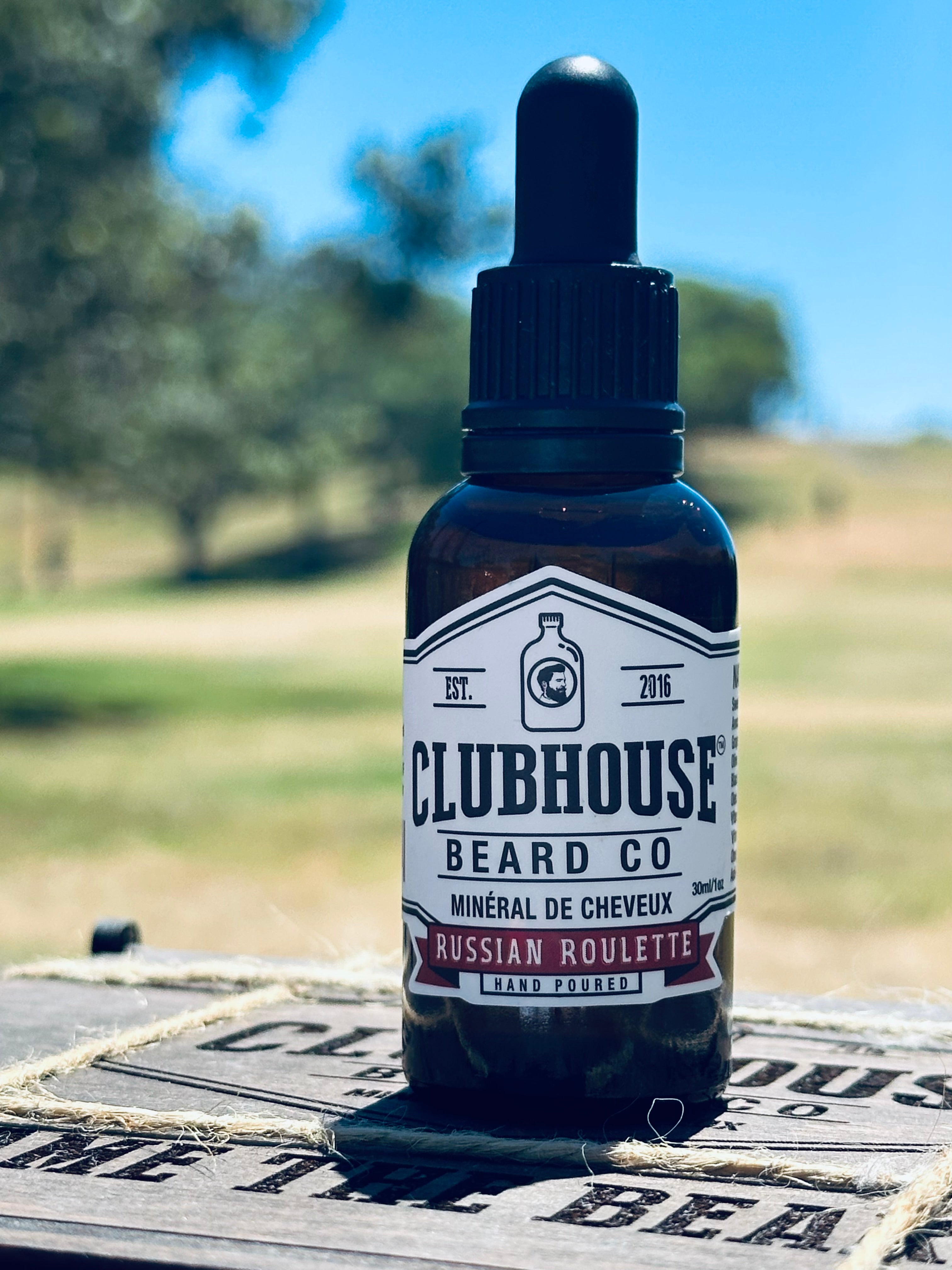 Natural Beard Oil - Minéral De Cheveux