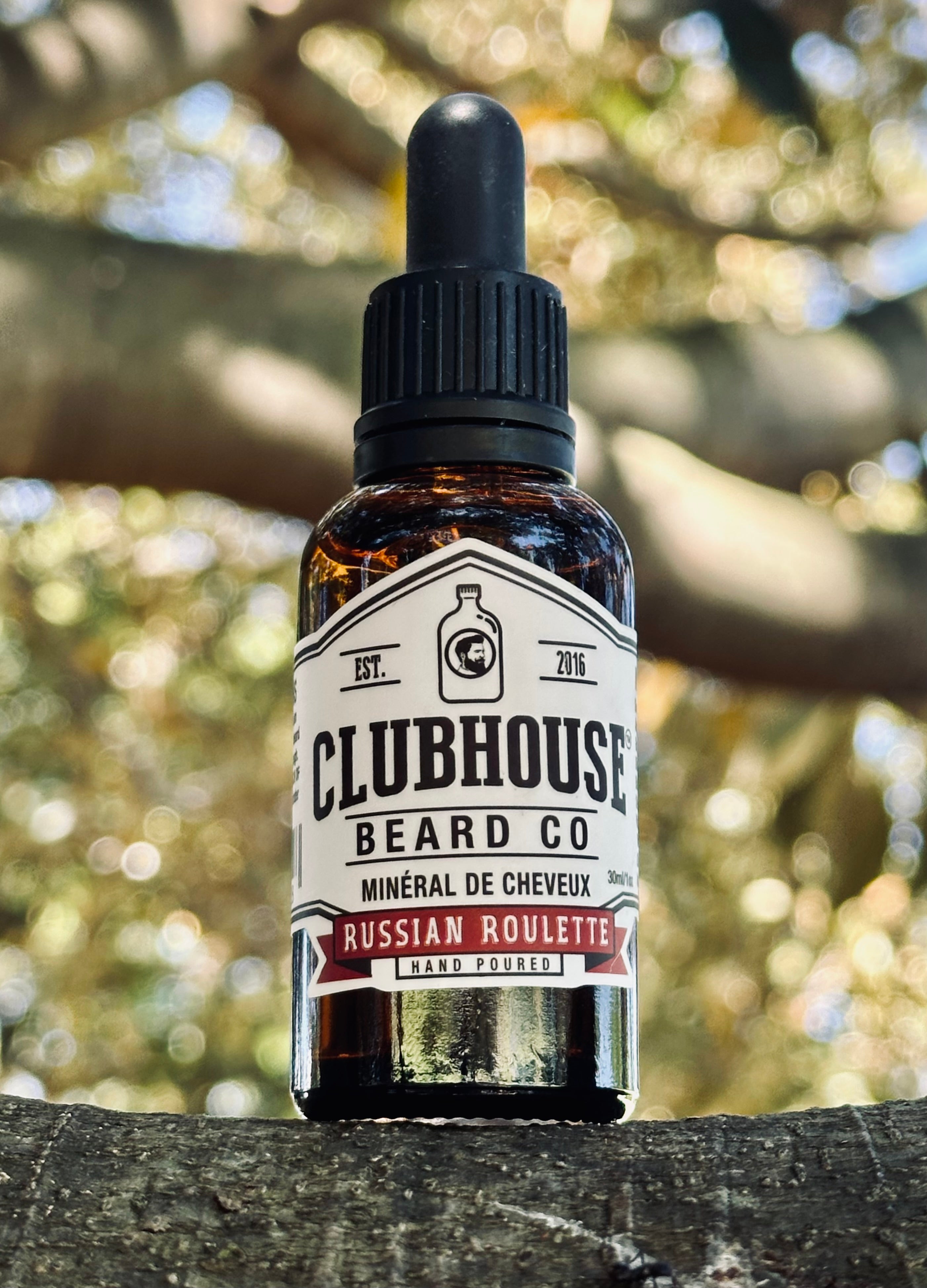 Natural Beard Oil - Minéral De Cheveux